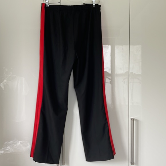 Express Wide Leg Pants Color-Black with Red details Size-Large NWOT - Picture 3 of 16